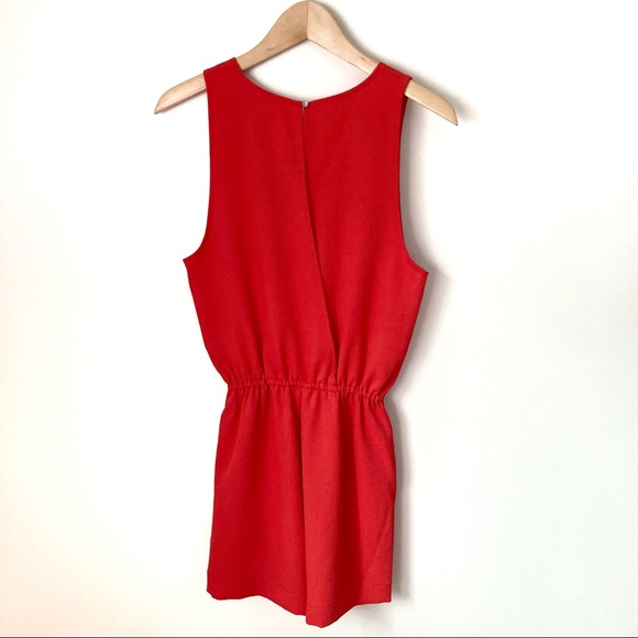 Sold-Aritzia Wilfred Red Rive Romper - Picture 2 of 16